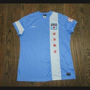 Chicago Red Stars NWSL Nike Dri-Fit Soccer Jersey